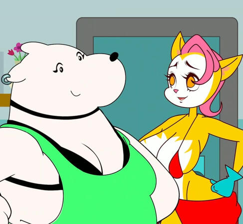 Evelyne and Dr Pussycat